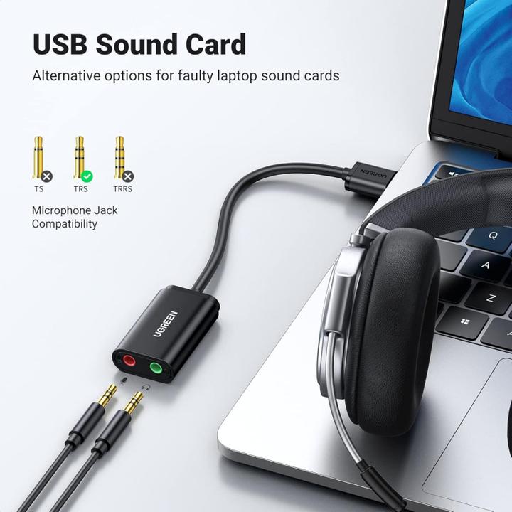 Immagine prodotto Ugreen Adattatore audio esterno 30724 (USB)