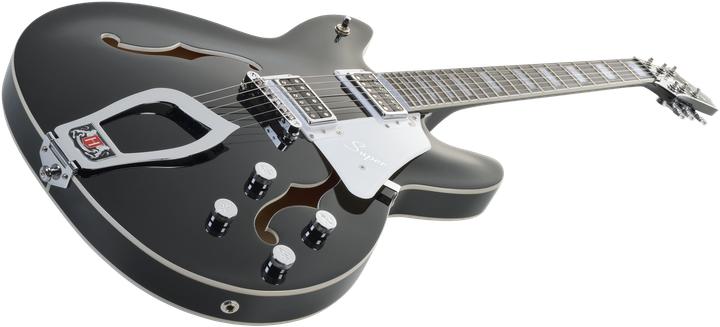 Produktbild Hagstrom E-Gitarre, Super Viking, Black Gloss (E-Gitarre)