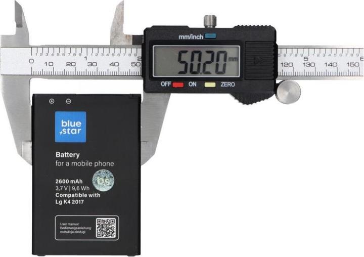 Actual product image Partner Telecom Battery Blue Star BLUE STAR PREMIUM battery for LG K4 2017 / K8 2017 2600 mAh