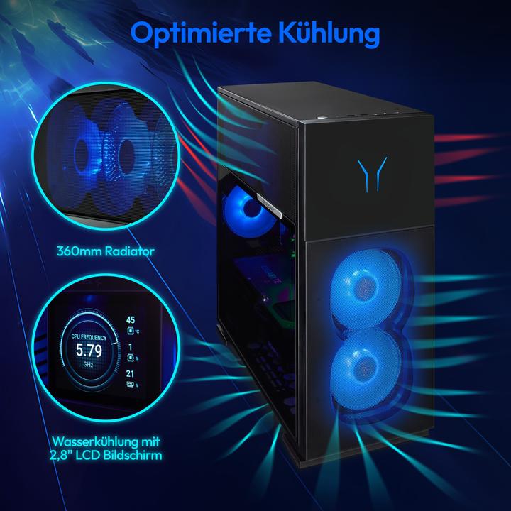 Image du produit Erazer Mechanic X20 (Intel Core Ultra 9 285K, 64 Go, 4000 Go, GeForce RTX 5080)