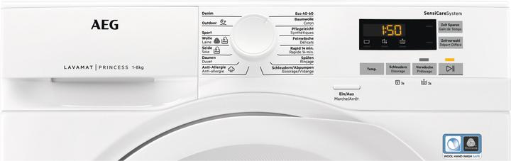 Actual product image AEG LP7460 (8 kg, Left)