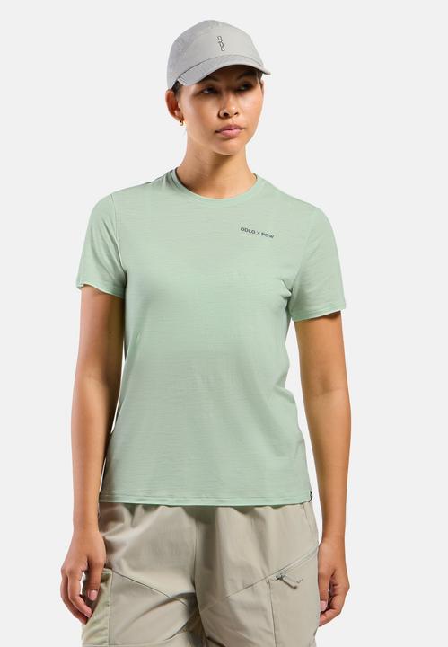 Actual product image Odlo Women's X Pow Merino Tencel T-Shirt Crew Neck S/S (S)