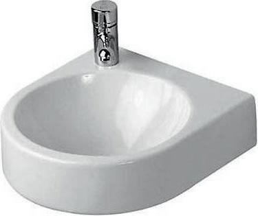 Image du produit Duravit Lave-mains ARCHITEC sans cuvette avec margelle 360x380mm 1 cuvette à gauche blanc (380 mm, 360 mm)