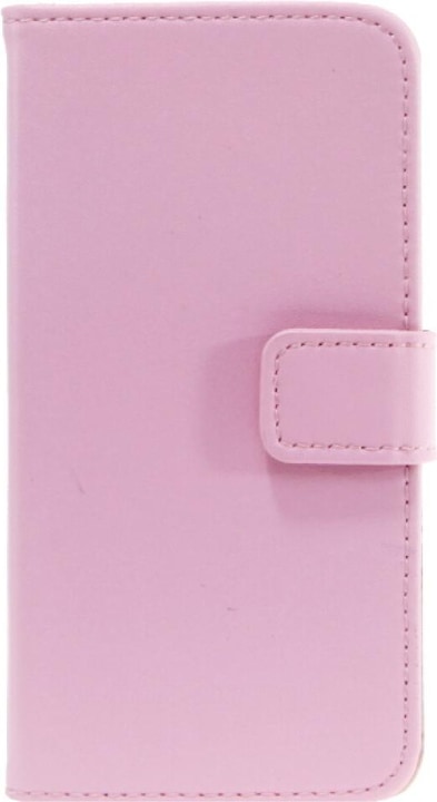 Produktbild NoName Slim Leder Book Case für iPhone 5c - pink (Apple iPhone 5c)