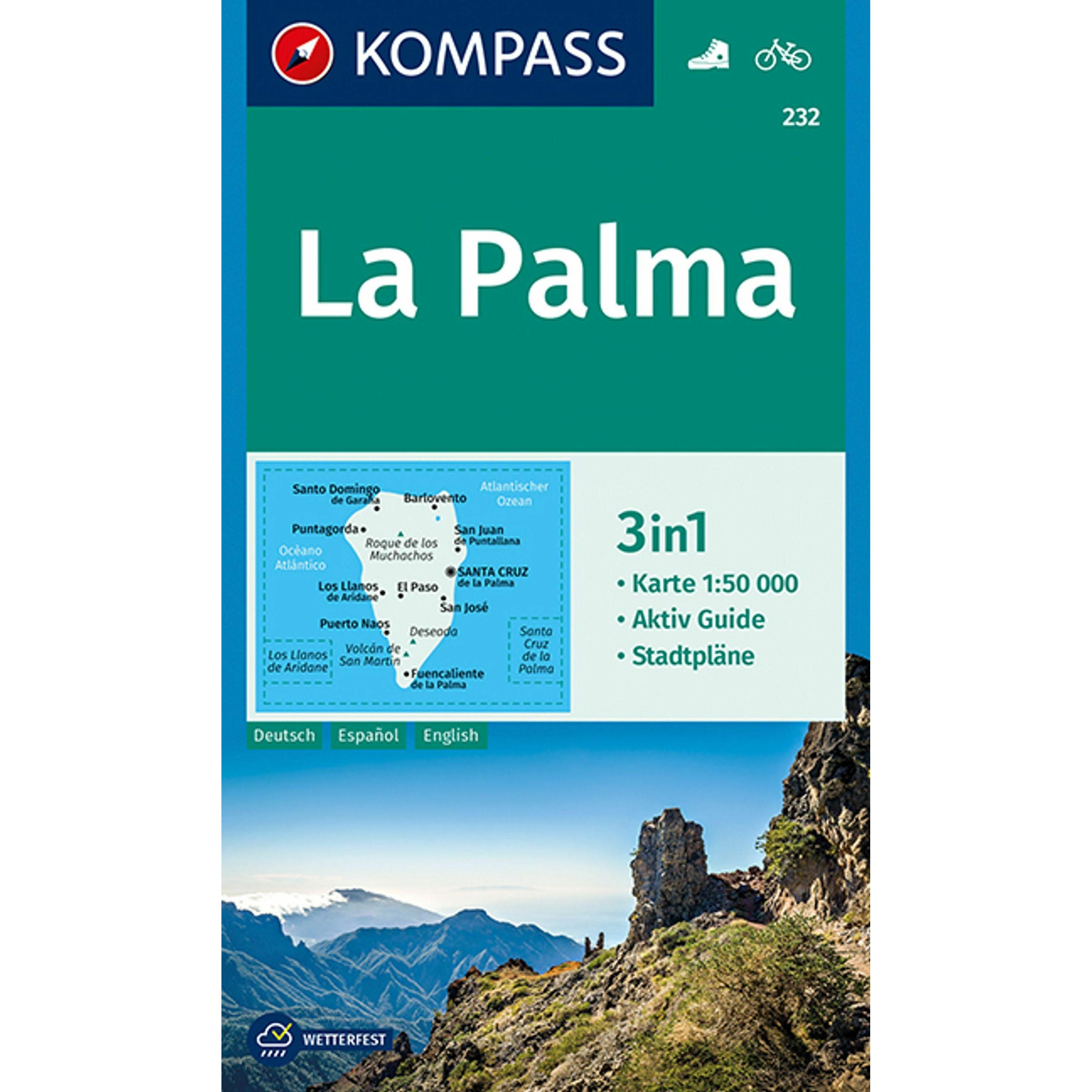 Kompass Karten Kompass Kte. La Palma (232) (35229134)