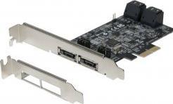 Image du produit Générique Adaptateur PCI Express SATA III 6Gbps- 4 ports SATA+2 ports eSATA