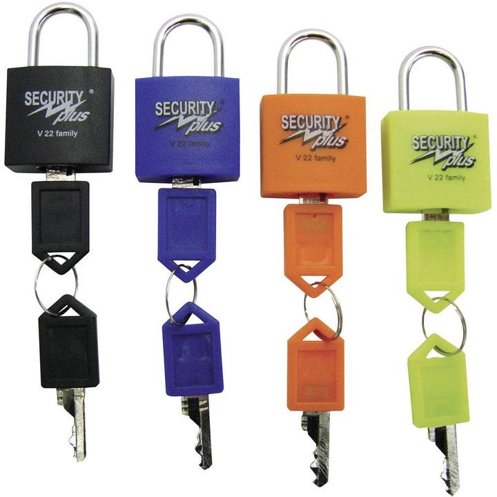 Produktbild Security Plus Vorhängeschloss 4er Set V 22-4