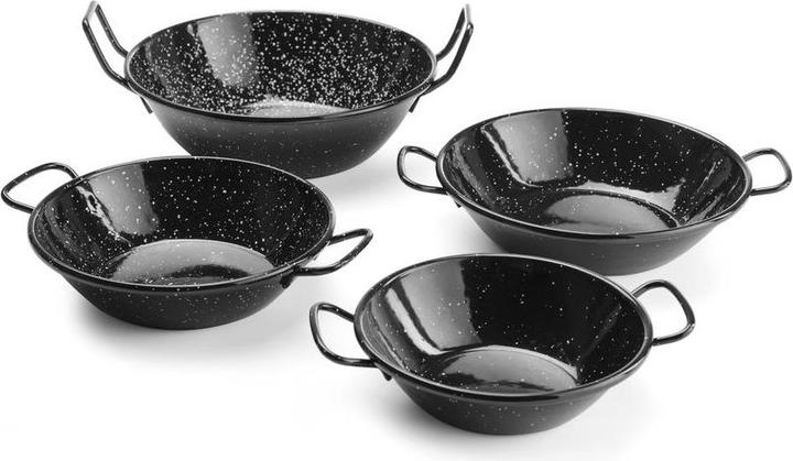 Actual product image Hendi Paella bowl (Paella pan, Enamel, Steel, 17 x 4 cm)