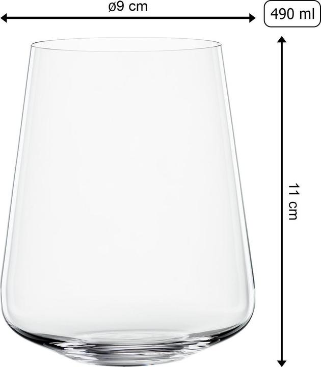 Actual product image Spiegelau Soft Drink Glasses Definition (0.49 l, 4 x)