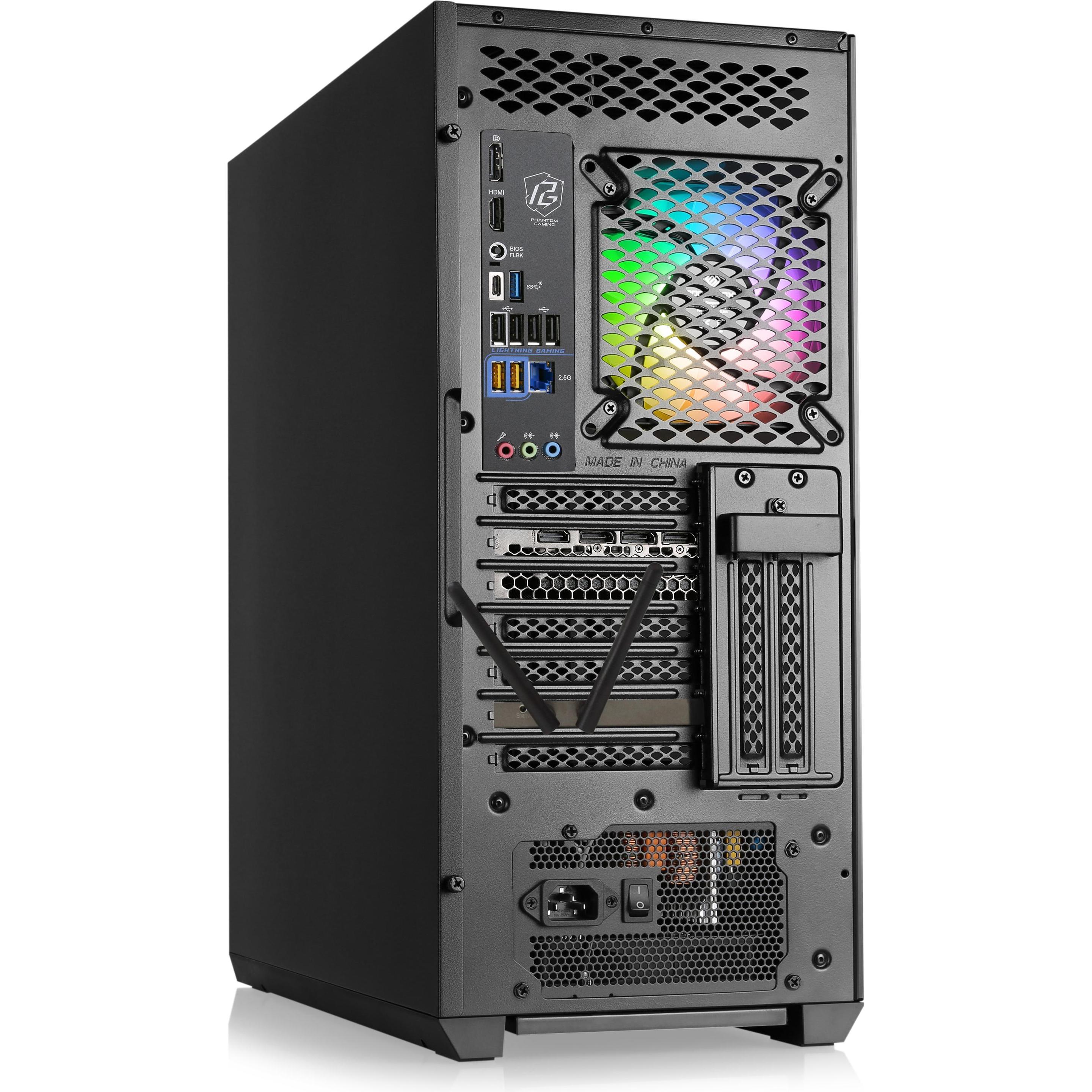Thumbnail - CSL Gaming PC M10270 (AMD Ryzen 7 7800X3D, 32 GB, 2000 GB, GeForce RTX 4070), PC, Schwarz