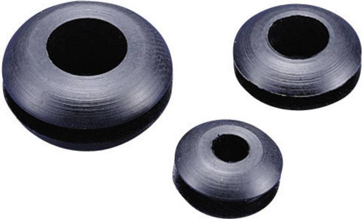 Tru Components TC-GMR1108203 Cable entry open Clamp Ø (max.) 7.8 mm Plat