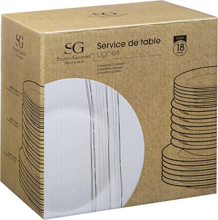 Actual product image Atmosphera Lignes (6 pcs.)