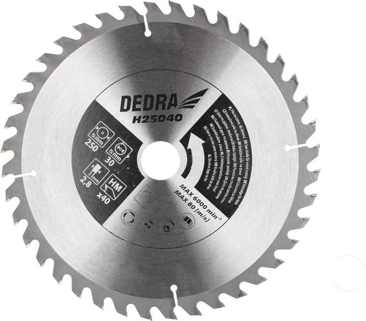 Actual product image Dedra Circular table saw 2000W
