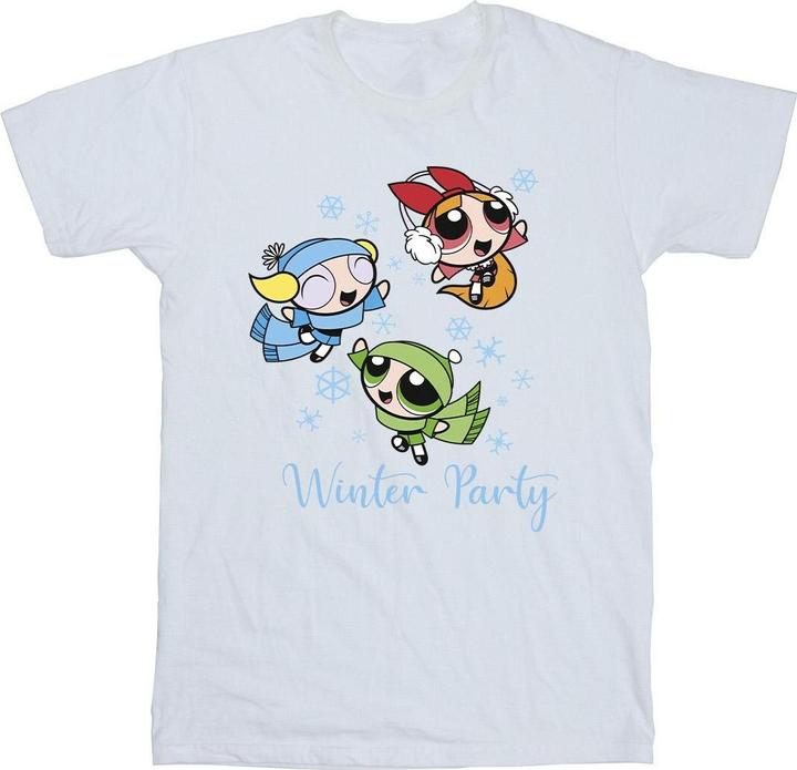 Produktbild The Powerpuff Girls Girls Winter Party TShirt Mädchen (152, 158)