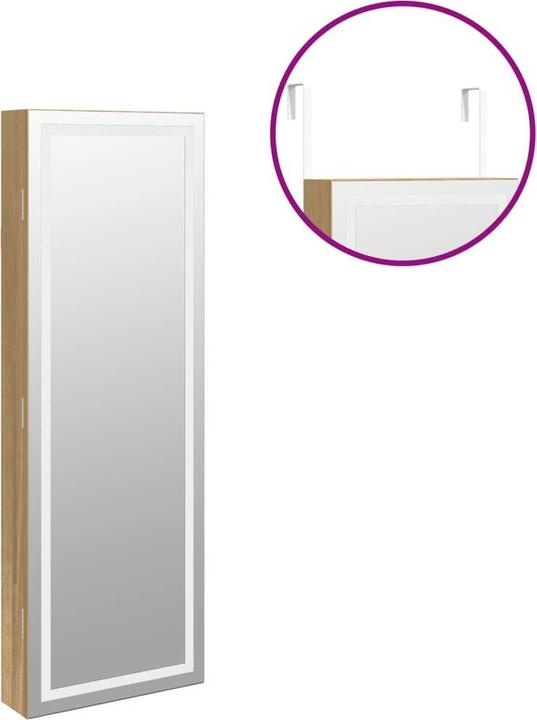 Immagine prodotto vidaXL Schmuckschrank mit Spiegel