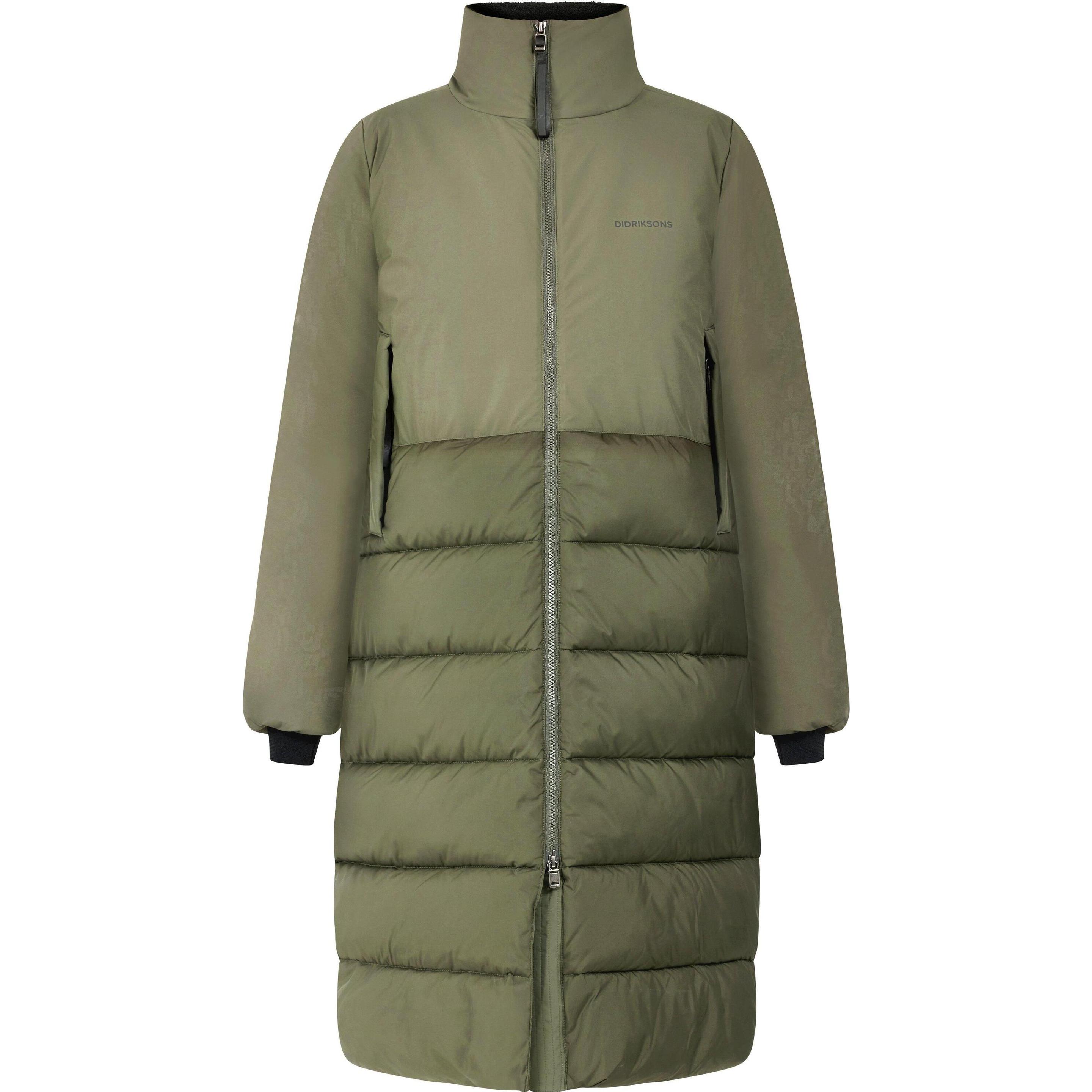 Didriksons, Damen, Jacke, parka damen fabiola (48), Grün, 48