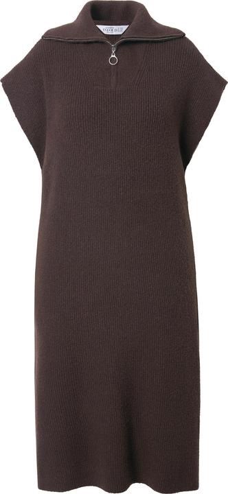 Produktbild Studio Untold Strick-Kleid, oversized, Troyerkragen, ärmellos, Midilänge (50, 52)