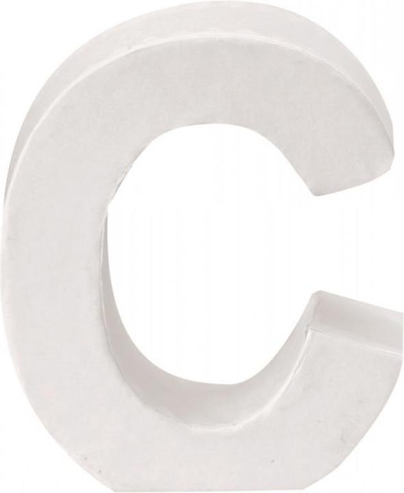 Image du produit Glorex Lettre C en carton 10x3,5cm