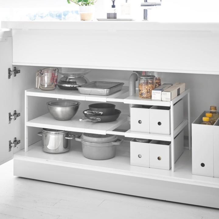 Immagine prodotto Yamazaki Scaffalatura estensibile a 2 livelli TOWER