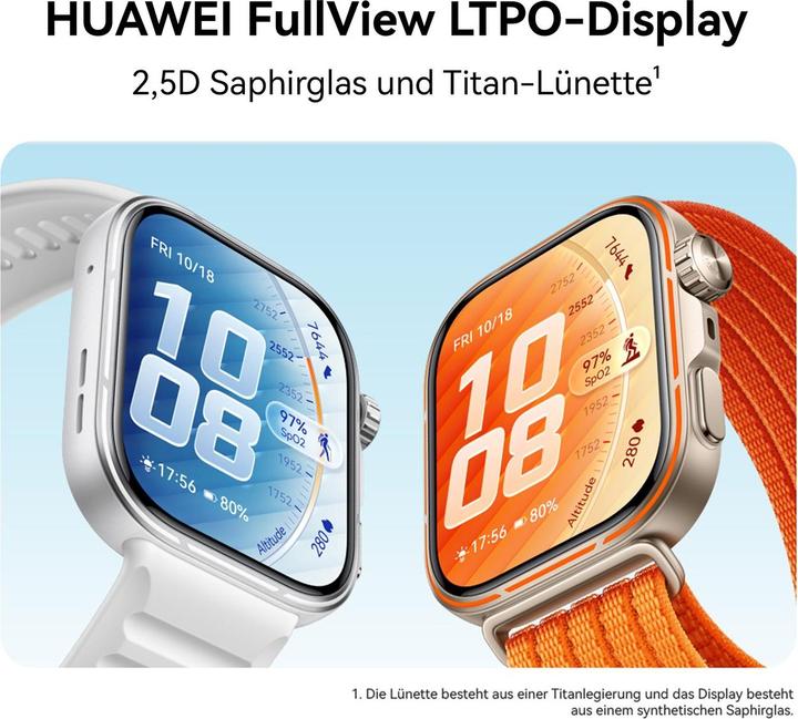 Produktbild Huawei Watch Fit 5 Pro Bundle (44 mm)