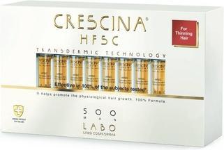 Produktbild Crescina Transdermic Re-Growth Hfsc 500 For Men - 20x3.5ml (70 ml)
