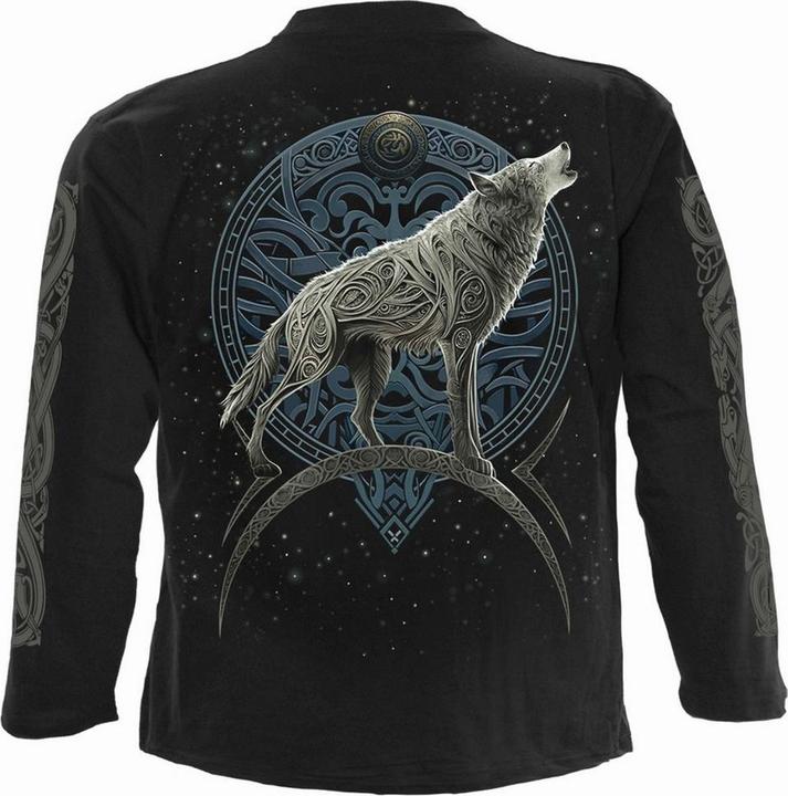 Produktbild Spiral Celtic Wolf TShirt Langärmlig (L)