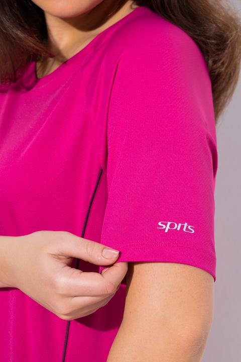 Produktbild Ulla Popken T-Shirt, UV-Schutz 50+, V-Ausschnitt, Halbarm (46, 48)