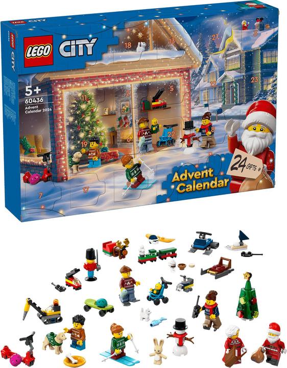 Actual product image LEGO City Advent Calendar 2024