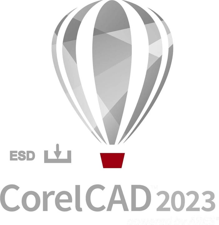 Actual product image Corel CAD 2023 ESD, Full Version, Win/MAC, Multilingual (unlimited)