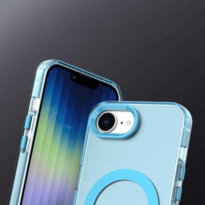 Immagine prodotto Cover-Discount iPhone 16e - Acryl-Handyhülle mit Magnet und Farbakzent (Apple iPhone 16e)