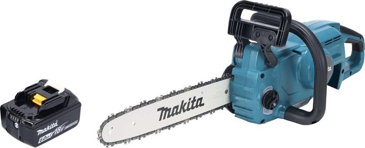 Produktbild Makita DUC 357 GX2 Akku Kettensäge 18 V 35 cm 7,7 m/s Brushless + 1x Akku 6,0 Ah - ohne Ladegerät (Akku Kettensäge)