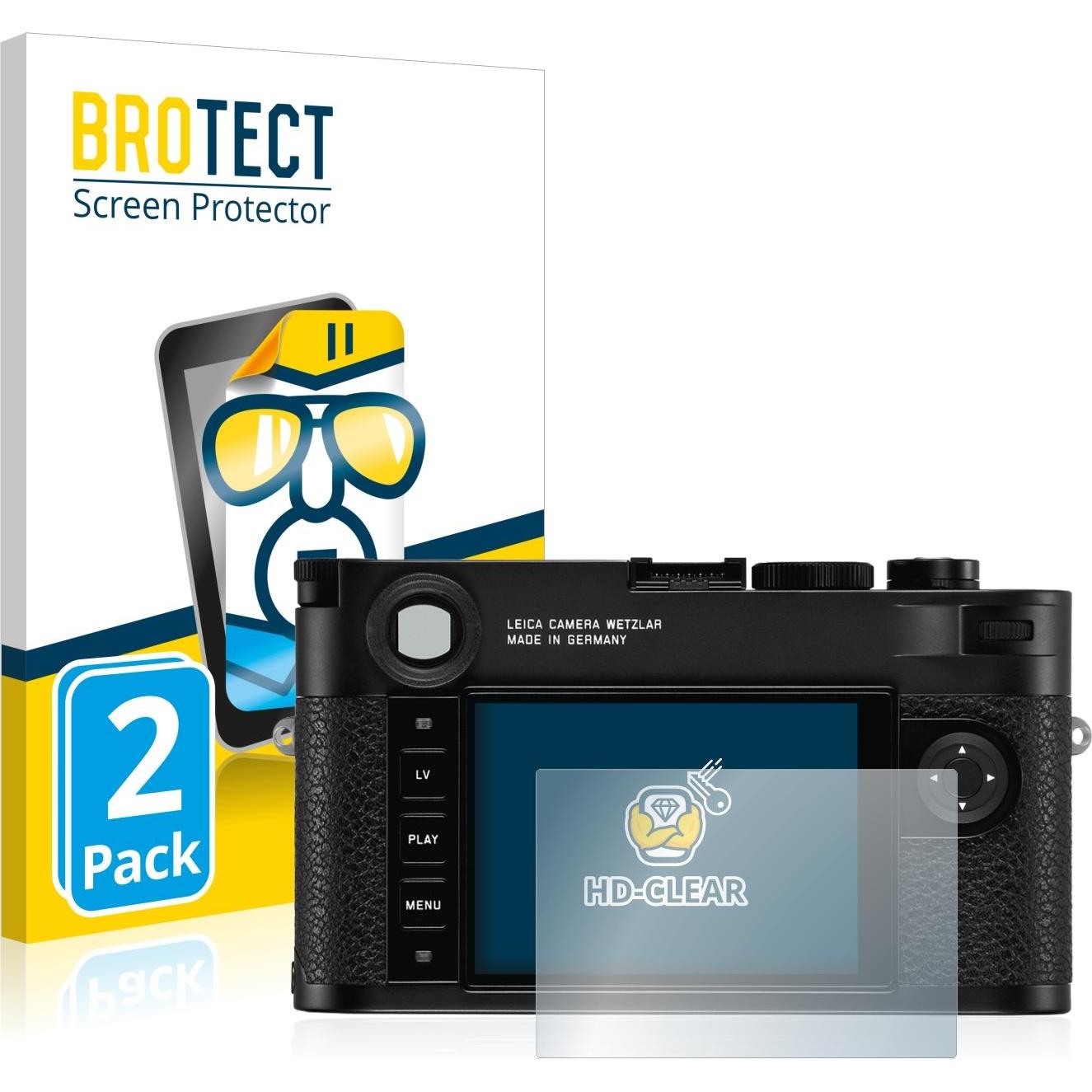 BROTECT Schutzfolie Displayschutz Displayschutzfolie Folie Klar Transparent (Displayschutz), Kameraschutz, Transparent