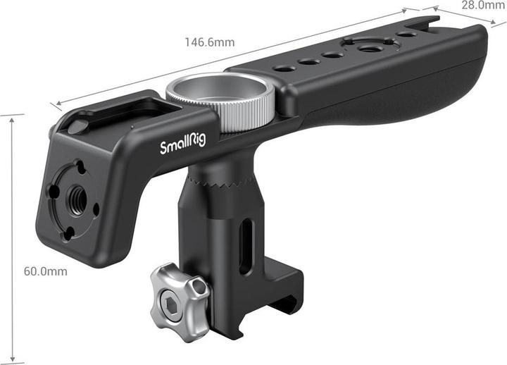 Produktbild SmallRig Leichter NATO Top Handle (mit Quick Release NATO Rail) - 2950