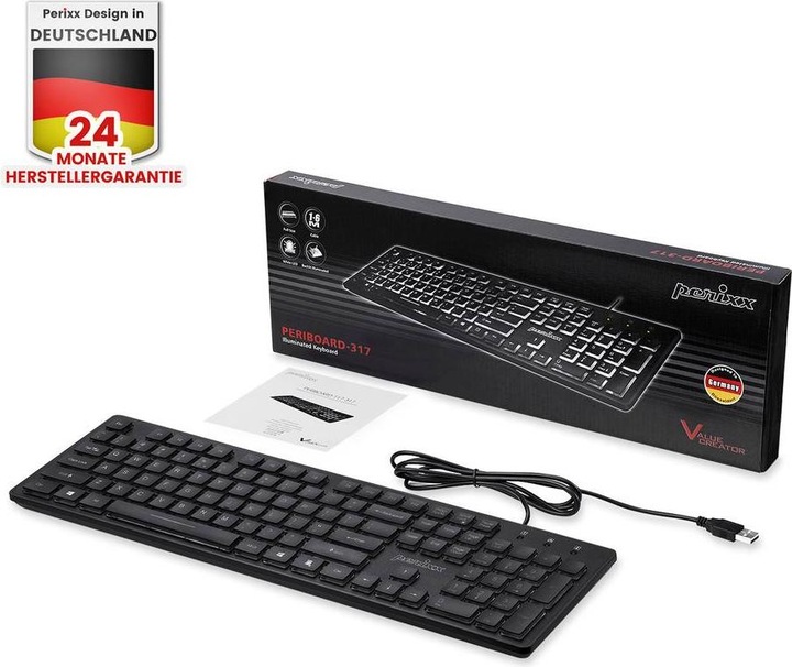 Immagine prodotto Perixx Periboard-317 (DE, Cablato)