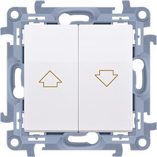 Kontakt CZW1.01/11, Taster + Schalter, Weiss