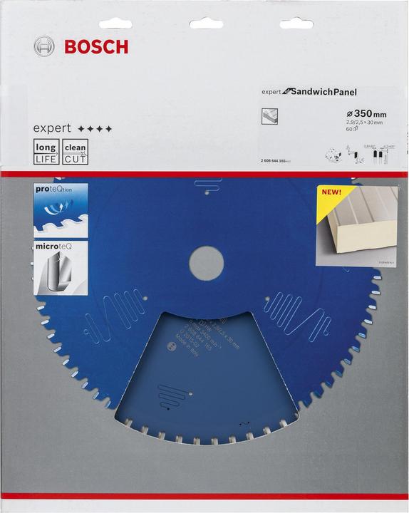 Actual product image Bosch Professional Zubehör Circular saw blade Expert for Sandwich Panel, 350 x 30 x 2.9 mm, 60