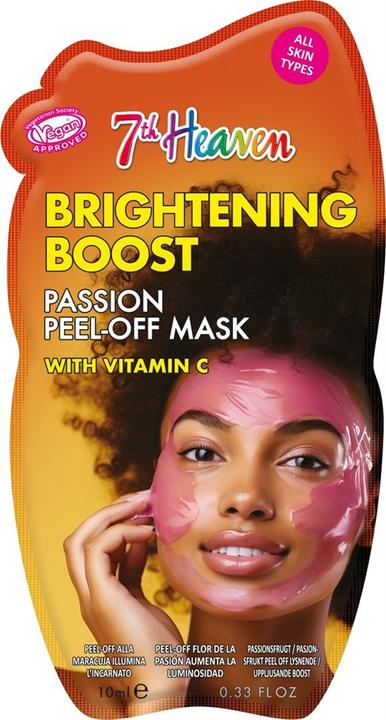 Actual product image 7th Heaven Passion Peel Off Face Mask with Vitamin C - Brightening Boost (10 ml)