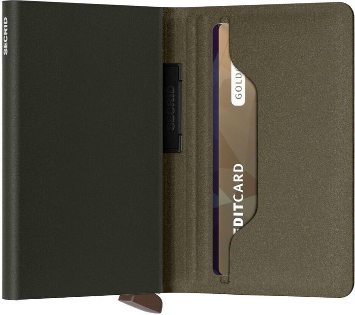 Actual product image Secrid Bandwallet Liba -lompakko, vihreä/ oranssi