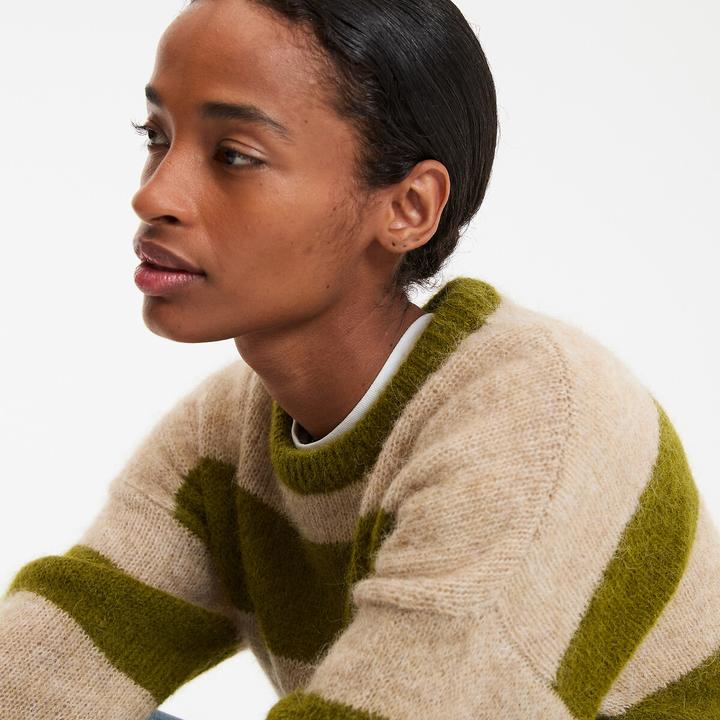 Actual product image La Redoute Collections Grobstrickpullover mit rundem Ausschnitt (L)