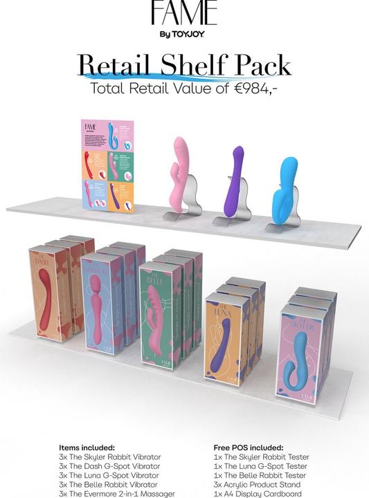 ToyJoy Fame Retail Shelf Pack (-)