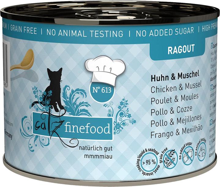 Catz Finefood Ragout No. 613 Huhn & Muschel (Adult, 1 Stk., 180 g)