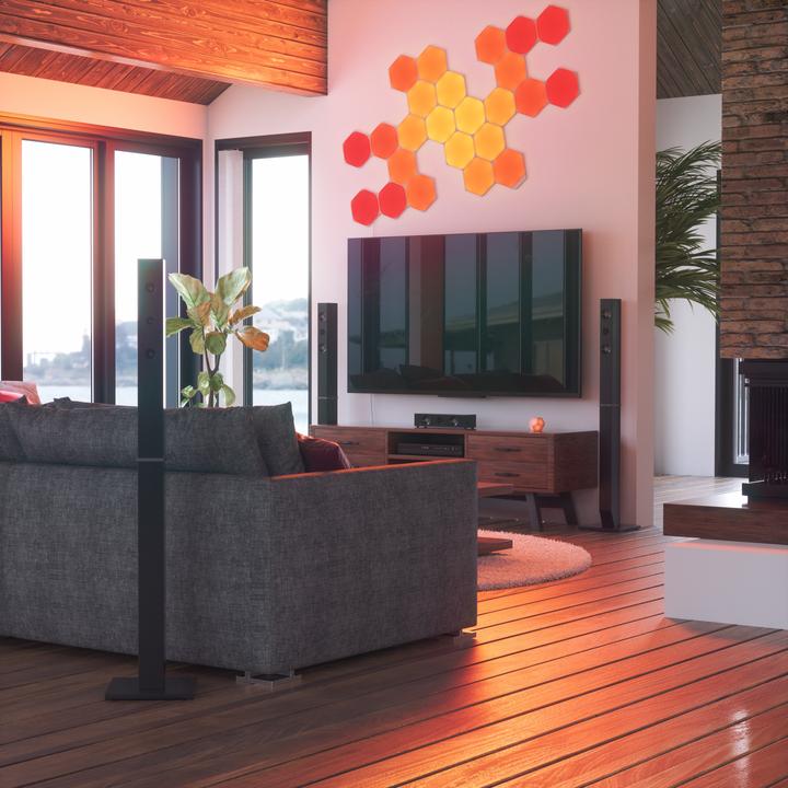 Actual product image Nanoleaf Shapes Hexagons Starter Kit (15x) (100 lm)