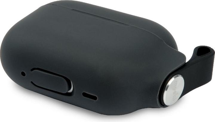 Image du produit Moshi Pebbo Schutzhülle für Airpods Pro 2 - Silikon - Schwarz (Manchon pour casque d'écoute)