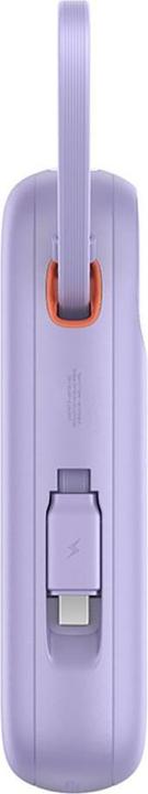 Actual product image Baseus QPow 2 10000mAh 30W 2xUSB-C powerbank (purple) (10000 mAh, 30 W, 37 Wh)