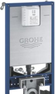 Produktbild Grohe Rapid SLX WC 6-9 l 1,13m - Element til WC, integreret sokel, shower toilet-tilslutning.