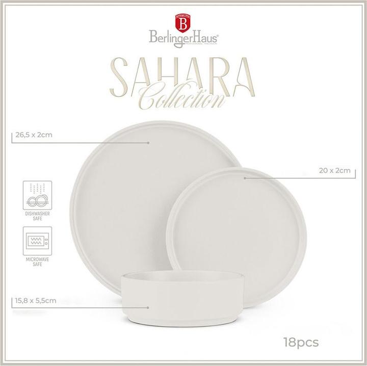 Actual product image BerlingerHaus Haus 18-teiliges Tellerset Sahara Collection (18 x)