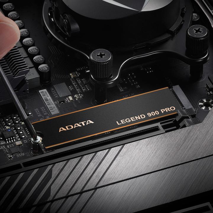Actual product image Adata SSD 1.0TB LEGEND 900 PRO M.2 PCI4 (1000 GB, M.2 2280)