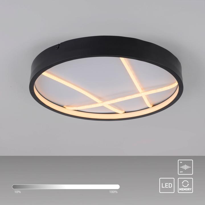 Produktbild Just Light LED Deckenlampe MIKADO dimmbar über Wandschalter, warmweiss 3000k (4250 lm)