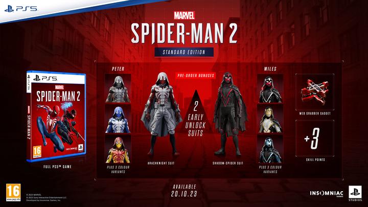 Productafbeelding Sony Spiderman 2 (PS5, DE)