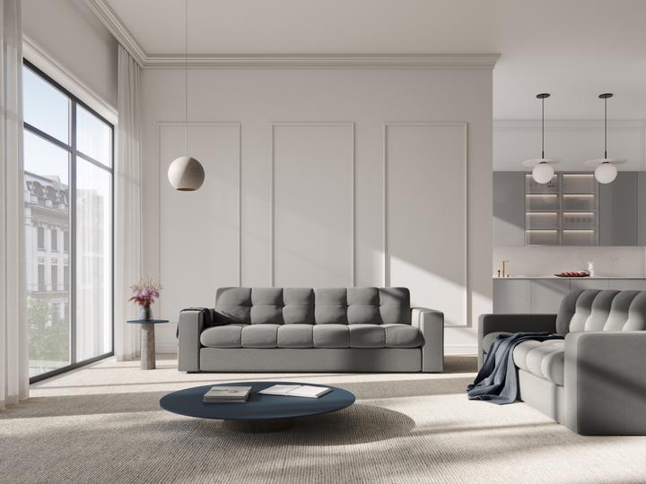 Image du produit CXL by Christian Lacroix Canapé Velours, "Yohan", 2 Places, 162x90x72 Fabriqué en Europe (2 places)